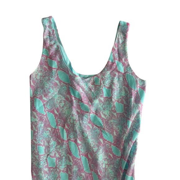 DIANE VON FURSTENBERG TAILIA DRESS IN SEA PYTHON SIZE 12 NWOT - Picture 3 of 7